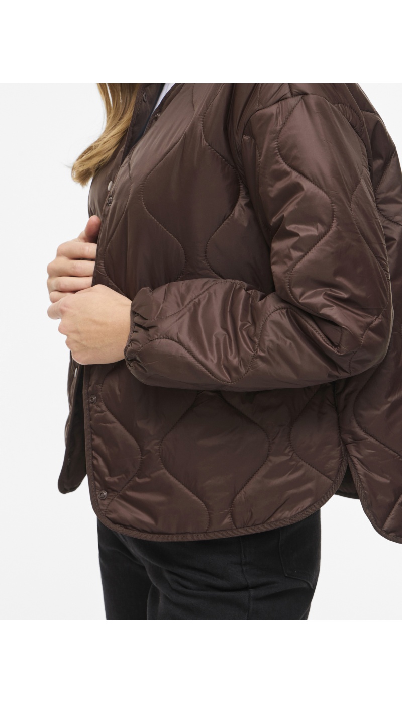 Veste Matelassée Coffee Beam VIDUNE VILA - 4 | FRAUEN